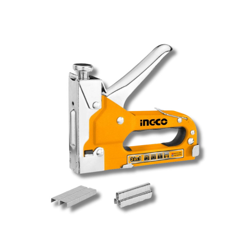 ENGRAPADORA CLAVADORA INGCO 3 EN 1 TRABAJO PESADO HSG1405