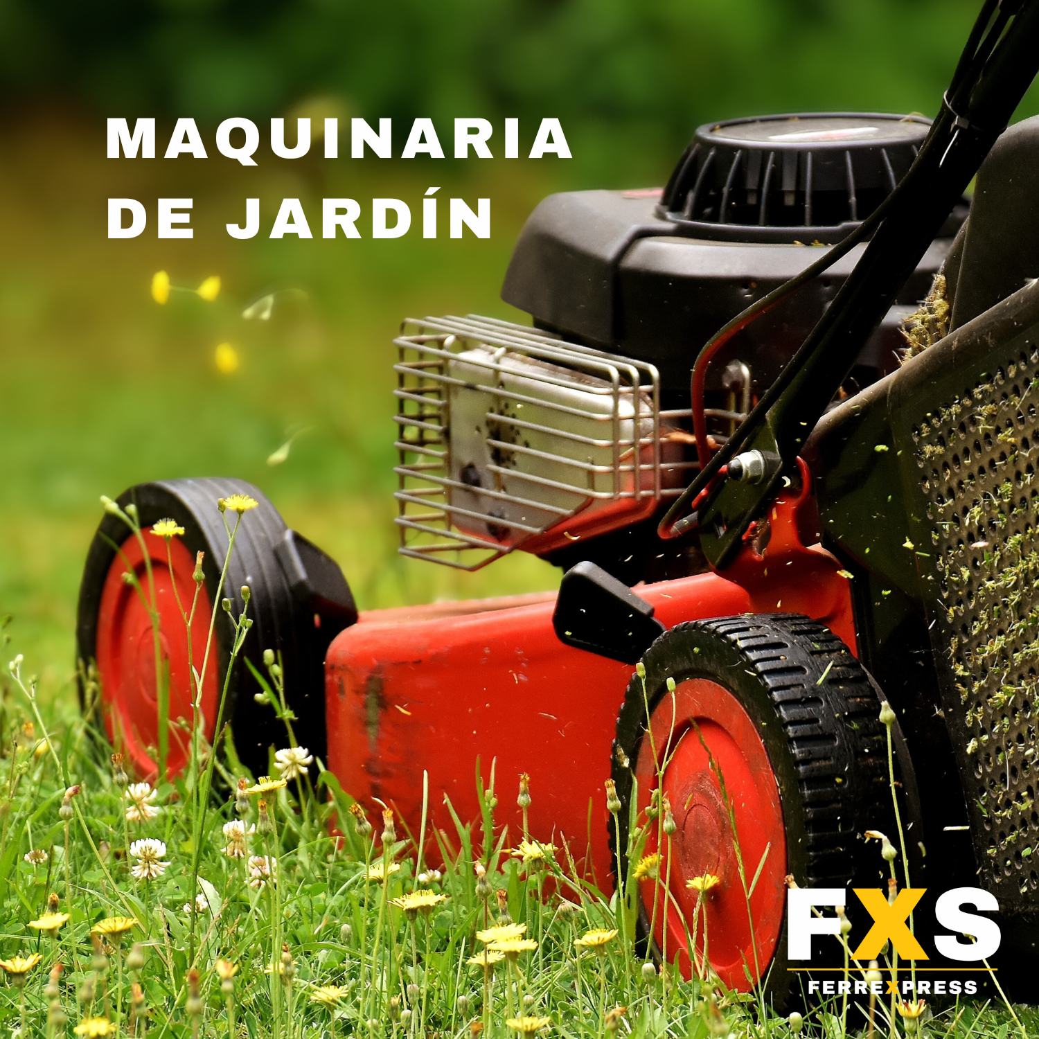 MAQUINARIA DE JARDÍN