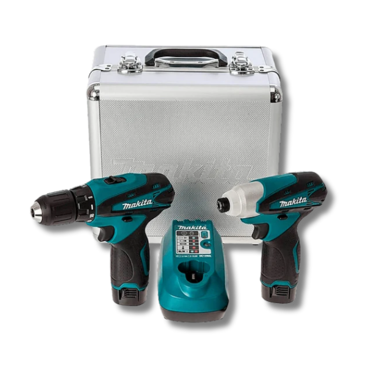 MAKITA KIT TALADRO # DF330D Y ATORNILLADOR TD090D