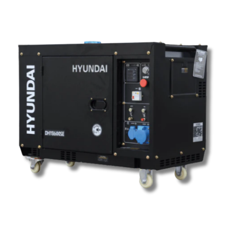 HYUNDAI GENERADOR DIESEL 6.3 KVA #78DHY8600SE