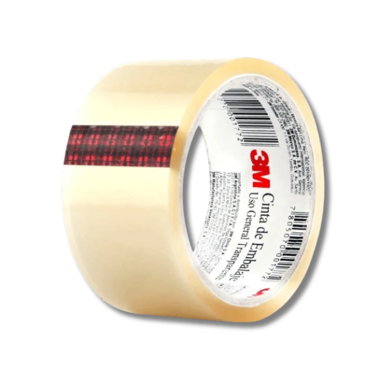 3M CINTA EMBALAJE 48MM X 40MT #301 TRANSPARENTE