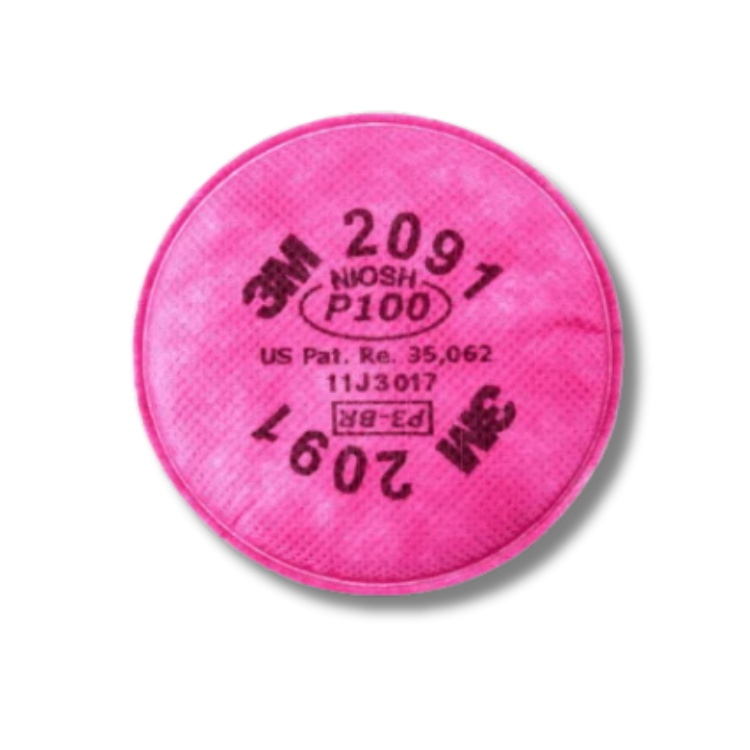 3M FILTRO SERIE 2000 PARA PARTICULAS P100 #2091
