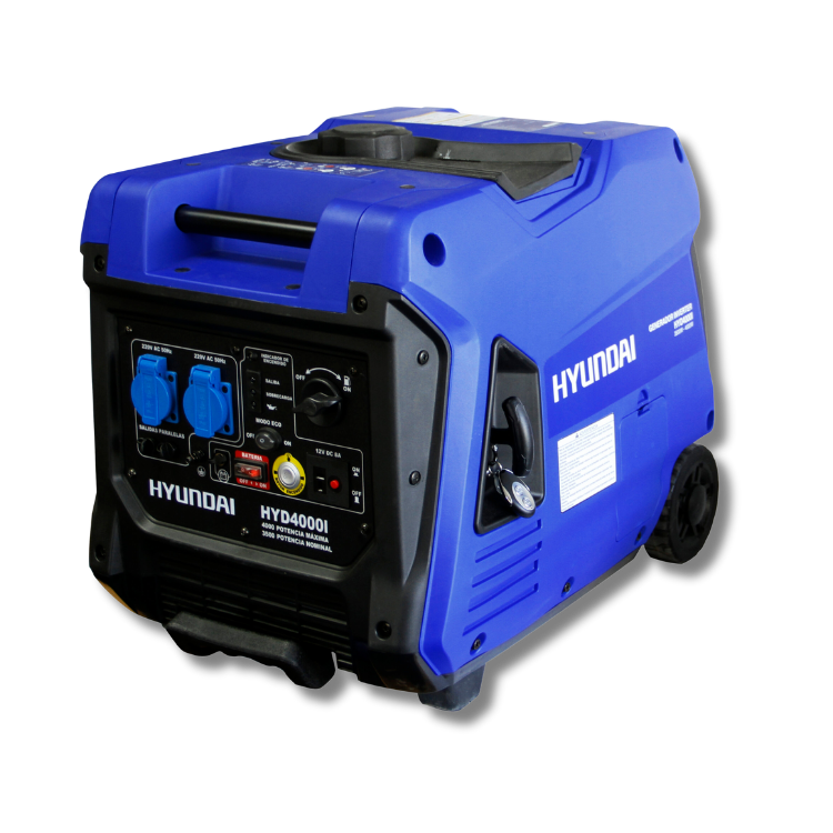 HYUNDAI GENERADOR INVERTER GASOLINA 3.5/4.0 KW #82HYD4000I