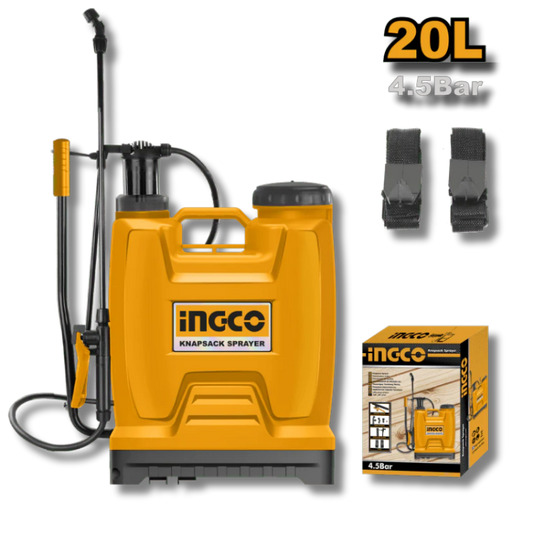 FUMIGADOR 20 LITROS INGCO C/VALVULA SEGURIDAD # HSPP42002