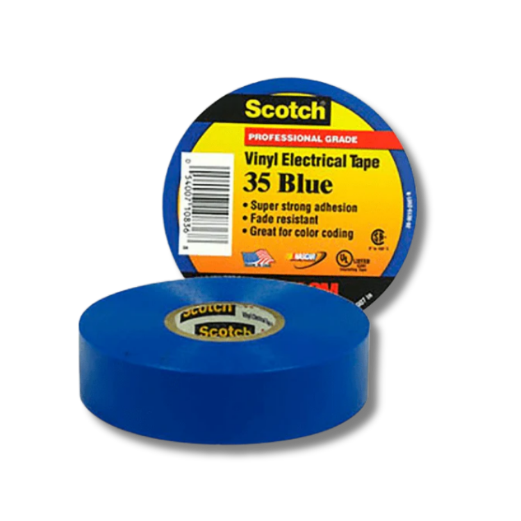 3M CINTA ELECTRICA SUPER 35 AZUL 19MM X 20MT