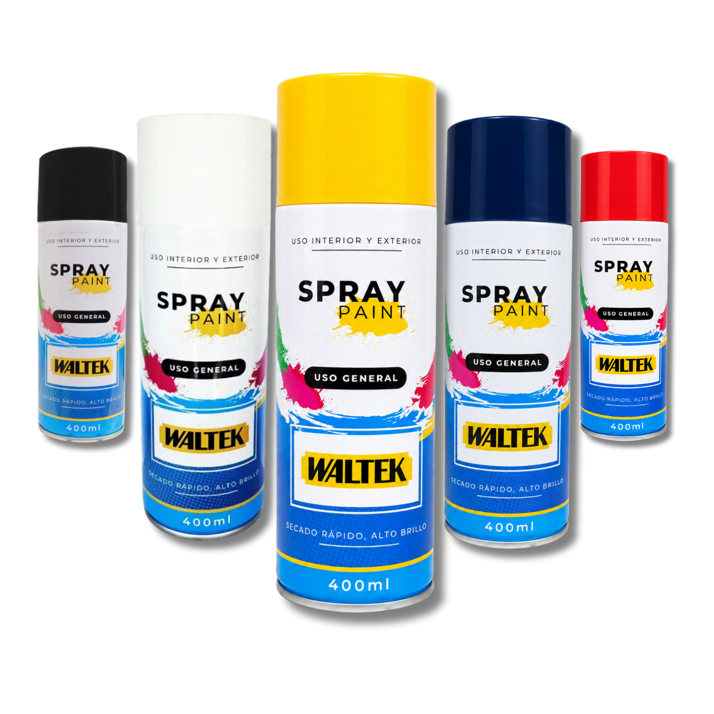 ESMALTE SPRAY WALTEK 400ML / 230G (UNIDAD)