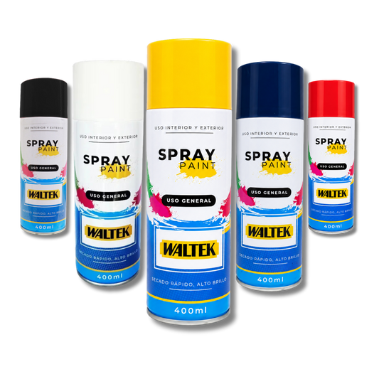ESMALTE SPRAY WALTEK 400ML / 230G (UNIDAD)