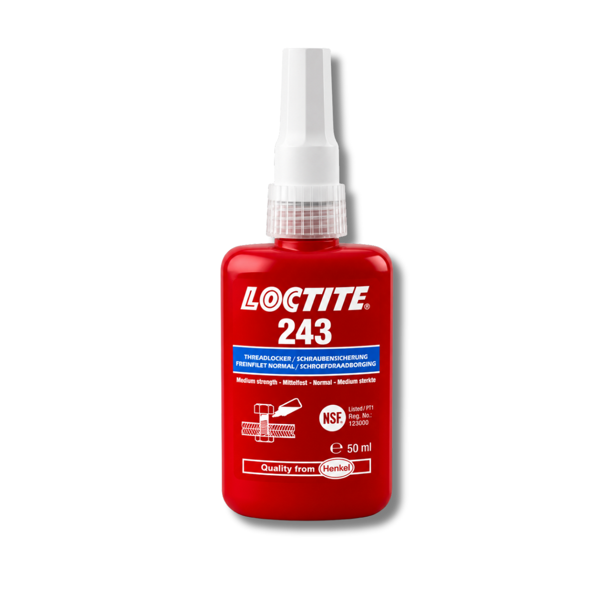 LOCTITE 243 TRABADOR TORQUE MEDIO 50 ML (2473703)